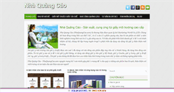 Desktop Screenshot of nhaquangcao.com