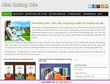 Tablet Screenshot of nhaquangcao.com